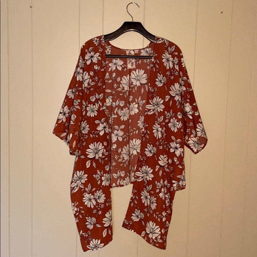 Floral Duster kimono